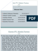 11etika Bisnis PT. Kimia Farma