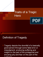 Traits of A Tragic Hero