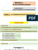 Communication Pedagogique