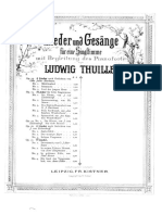 Thuille - 3 Lieder, Op.26, No.3 Seliges Vergessen (Voice & Piano)