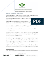 Anexo 16-AC Tecnicas de Auditoria para Obtener Evidencia