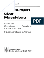 Vorlesungen Über Massivbau: Fritz Leonhardt