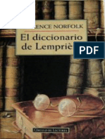 El Diccionario De Lempriere - Lawrence Norfolk