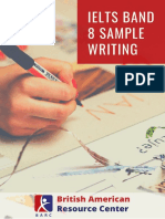 IELTS Band 8 Sample Writing