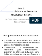 Aula4 Personalidadeeprocessospsicolgicosbsicos 110830152011 Phpapp01