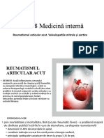 Curs 8 Medicina interna AMG 2 RAA. Valvulopatiile mitrale și aortice