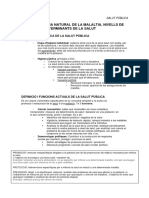 Tema 7: Historia Natural de La Malaltia. Nivells de Prevenció. Determinants de La Salut