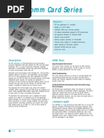 PCI Comm Card Series: Feature