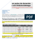 Generar Un Pulso de Duración Concreta Con Arduino