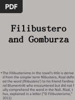 Filibustero and Gomburza