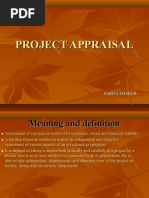 1MBA3RD PRTOJECT APPRAISAL