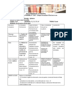 Biología Química de 3° y 4°