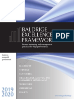 2019-2020 Baldrige Excellence Framework Business-Nonprofit Examiner Use Only