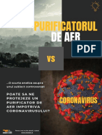 Purificatorul de Aer Vs Coronavirus