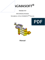 Magmasoft: Magmadisa Module Simulation of The Disamatic Process