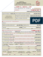 Fiche Signaletique de Lentreprise