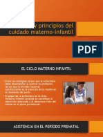 Criterios y Principios Del Cuidado Materno-Infantil