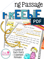 F e B E: - 3 Levels of Each Story - 2 Question Formats