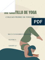 Estudio de Yoga Con Crema y Verde EBook