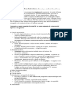 Especificaciones Del Informe Final de Diseño