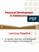 4 Personal Development in Adolescence