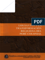 Marzal - Los Santos y La Transofrmacion Religiosa Del Peru Colonial