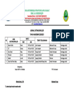 Jadwal Eskul