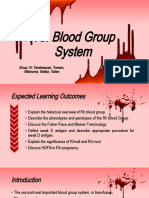 RH Blood Group System: Group 10: Tambasacan, Tomaro, Villanueva, Valdez, Yabes