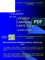 valores umbrales