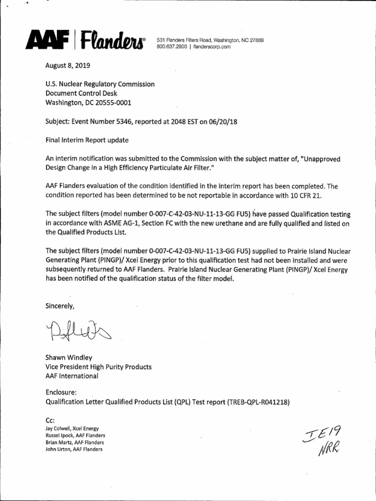 531 Flanders Filters Road, Washington, NC 27889 800.637.2803 PDF Nature