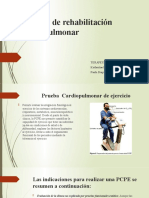 Avances de rehabilitación cardiopulmonar