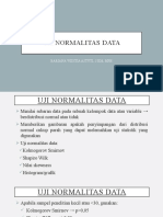 Uji Normalitas Data