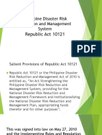 Philippine Disaster Risk Reduction and Management System: Republic Act 10121