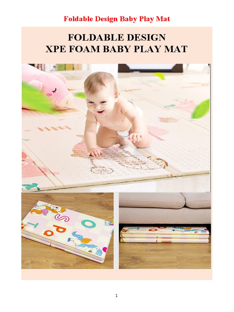 9 Catalog of XPE Foam Baby Mats PDF