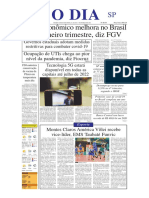 O Dia: Clima Econômico Melhora No Brasil No Primeiro Trimestre, Diz FGV