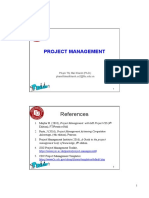 Project Management: References