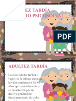 Adultez Tardía Dominio Psicosocial