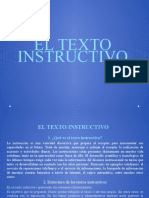 El Texto Instructivo Diapositivas