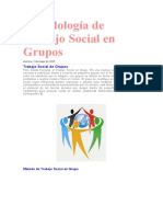 Metodología de Trabajo Social en Grupos