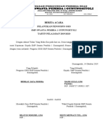 2 Berita Acara Pelantikan