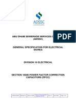 08-Division 16-Section 16080 Power Factor Correction Capacit