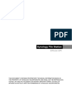 Synology File Station API Guide