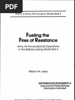 Fueling The Fires of Resistance AAF Special Operations in The Balkans During World War II