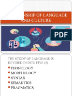 Relationship of Language and Culture