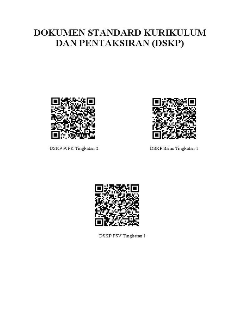 Dskp Qr Code 2020