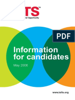 Information for Candidates May 2006