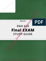 Final EXAM: Ryerson