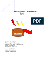 Contoh Teks Negosiasi Dalam Bentuk Surat