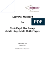 Centrifugal Fire Pumps Multi Stage Multi Outlet