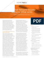 Sonicwall Network Security Appliance (Nsa) Series